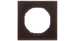 Berker R.3 Ramka pojedyncza czarna 10112245