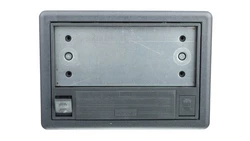 Simon Connect Puszka SF podłogowa pojedyncza 2xK45 + SM102/9 szara SF170/1