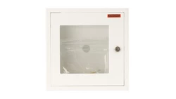 Szafka do wyłącznika p.poż. fi22mm natynkowa/podtynkowa biała RU-PPOz