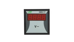 Woltomierz 1-fazowy cyfrowy 0-600V AC dokładność 1 DMV-1T