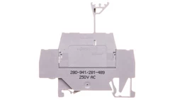 Złączka szynowa 2-piętrowa diodowa 2,5mm2 szara 280-941/281-489 /50szt./