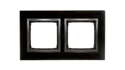 Simon 54 Nature Ramka podwójna szkło ZASTYGŁA LAWA DRN2/73