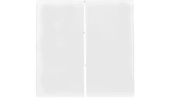 Simon 54 Klawisz do łączników/przycisków podwójnych biały DKW5/11