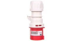 Wtyczka przenośna 16A 3P 400V czerwona IP44 SHARK 013-9