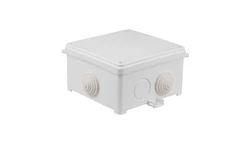 Puszka n/t hermetyczna pusta 118x118x68mm IP55 biała N110x110 35130206