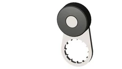 Dźwignia uchylna do 3SE51/52 metal prosta dł 21mm rolka 19mm z tworzywa 3SE5000-0AA21