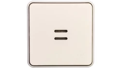 PLEXO55 Łącznik schodowy z podświetlaniem biały/ecru 069613