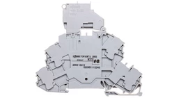 Złączka dwupiętrowa bezpiecznikowa z uchylną podstawką bezpiecznika 2002-2612 /25szt./