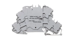 Złączka dwupiętrowa przelotowa kolor obudowy szary 2002-2661 /50szt./