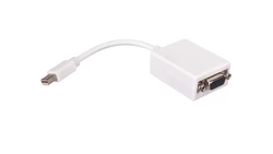 Kabel adapter miniDisplayPort 1.1a Typ miniDP/VGA, M/Ż biały 0,15m