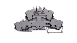 Złączka szynowa 2-piętrowa 2,5mm2 szara TOPJOB 2002-2402 /50szt./