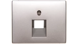 K.5 Element centralny do gniazda UAE RJ11 RJ12 RJ45 kat.3, 5e, 6 45st stal szlachetna nierdzewna 14077004