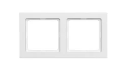 Berker Q.3 Ramka podwójna biała aksamit 10126099