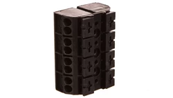 Blok zasilający 4-torowy 0,5-4mm2 32A czarny 862-504 /200szt./