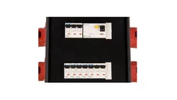 Rozdzielnica przenośna SŁUPSK 2x32A/5P 2x5P/2xB16 4xGS/4xB16 FI 9474590W