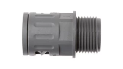 Dławnica do węża osłonowego M20 IP68 SILVYN KLICK-GM 20x1,5/1 szara 55501040