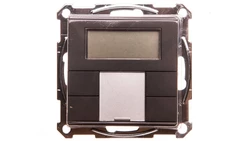 Przycisk wielofunkcyjny podw. plus z regul. temp., antracyt, Sys M MTN6212-0414