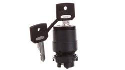 Napęd przełącznika 2 położeniowy z kluczem Ronis 421E bez samopowrotu ZB5AG412