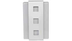 Gong z wbudowanym transformatorem dwutonowy GLASSO 230V srebrny GNW-248 SUN10000168