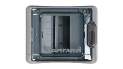 Rozdzielnica modułowa RN65 1x6 natynkowa IK09 IP65 drzwi transparentne (bez PE/N) 601936