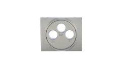 SISTENA LIFE Plakietka gniazda RTV/SAT metalic 771373