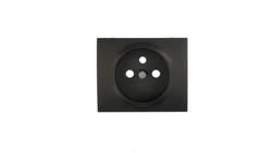 SISTENA LIFE Plakietka gniazda pojedynczego choco 771227