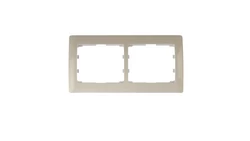 SISTENA LIFE Ramka podwójna pozioma arctic 771002