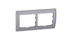 SISTENA LIFE Ramka podwójna pozioma metalic 771302