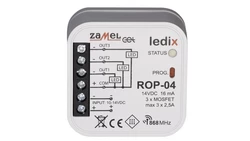 Radiowy odbiornik dopuszkowy 3-kanałowy ROP-04 LDX10000003