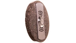 Przycisk dzwonkowy okrągły z podświetleniem brązowy 1A/250V PDK-252-BRA YNS10000022