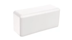 Pokrywa końcowa EKD 120x40mm biała 8581