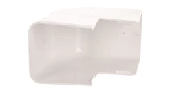 Pokrywa narożna zewnętrzna EKE 60x60mm biała 8546