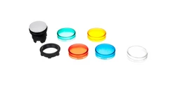 Główka lampki sygnalizacyjnej LED fi 22mm 5 kolorów IP66 ZB5AV003
