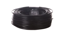 Przewód mieszkaniowy H03VV-F (OMY) 3x1,5 żo czarny /100m/