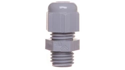 Dławnica kablowa poliamidowa M12 IP68 HELUTOP HT-M12 ciemnoszara 93923
