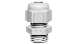 Dławnica kablowa poliamidowa M16 IP68 HELUTOP HT-M16 jasnoszara 93909