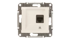 Sedna Gniazdo komputerowe pojedyncze RJ45 kat.5e UTP kremowe SDN4300123