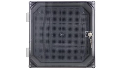 Obudowa 300x300x166mm z płytą montażową transparentna UNIbox Uni-0/T43.00