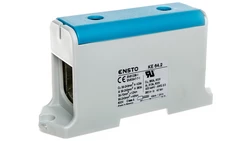 Zacisk 1-torowy 35-240mm2 niebieski KE 64.2