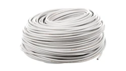 Przewód mieszkaniowy H03VV-F (OMY) 3x0,75 żo biały /100m/