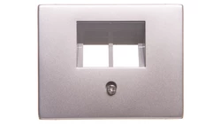 K.5 Element centralny do gniazda UAE RJ11 RJ12 RJ45 kat.3, 5e, 6 45st stal szlachetna nierdzewna 14097004