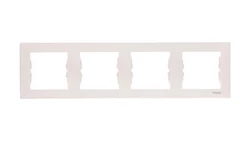 Sedna Ramka poczwórna kremowa pozioma SDN5800723