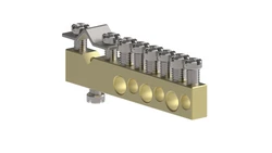 Listwa zaciskowa L-7 mosiężna MSF 2000-17