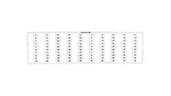 Oznaczniki WMB 2x 1-50 793-5666 /5szt./