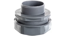 Dławnica do węża osłonowego M40 IP54 SILVYN USK-M 40x1,5 srebnoszara 55501360 /25 szt./