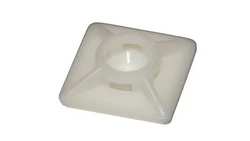 Element mocujący do opasek kablowych 12,7x12,7 biały ITA127127W /100szt./