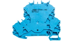 Złączka szynowa 2-pietrowa 2,5mm2 N/N niebieska 2002-2204/099-000 TOPJOBS /50szt./