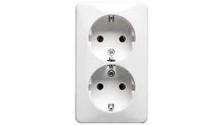 Gniazdo 230V podwójne S2-KLV 178971