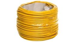 Przewód instalacyjny H07V-K (LgY) 1,5 żółty /100m/