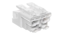 Złączka zasilająca 2-biegunowa bez stopek bez styku PE 294-4002